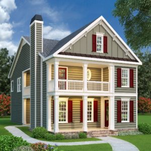 Craftsman Plan: 1785 square feet, 3 bedrooms, 2 bathrooms, Middleton