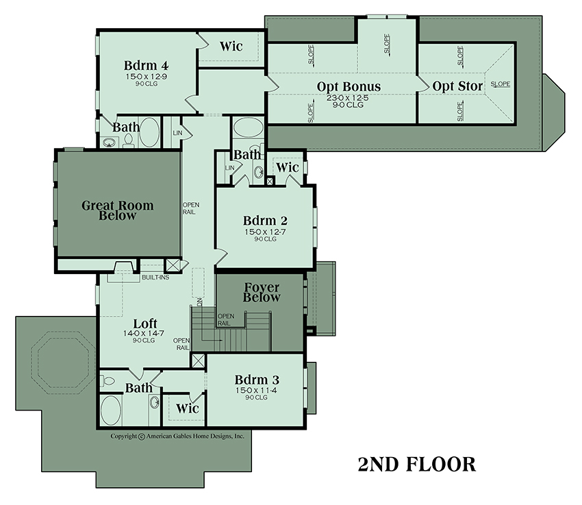 Luxury Plan 4226 square feet, 4 bedrooms, 4 bathrooms