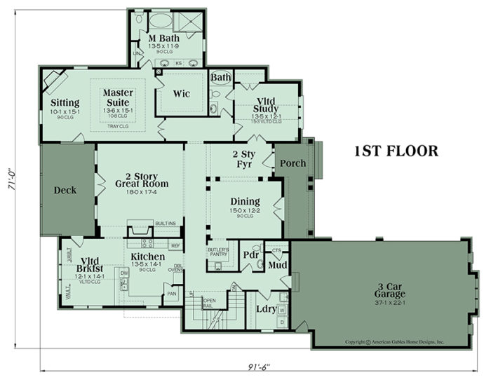 Luxury Plan: 4388 square feet, 4 bedrooms, 5 bathrooms, Sentinel_Ridge