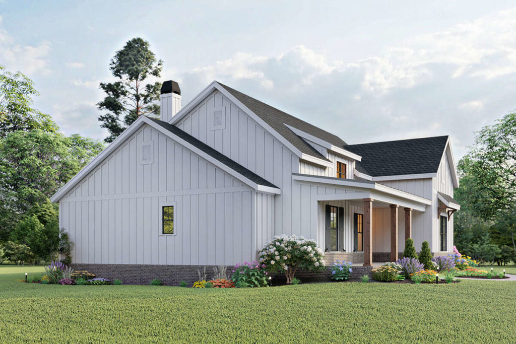 Farmhouse Plan: 2103 square feet, 3 bedrooms, 2 bathrooms, Megan