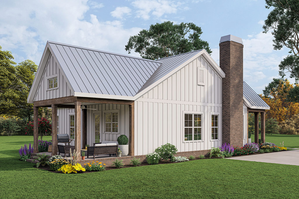 Cottage Plan: 1263 square feet, 2 bedrooms, 2 bathrooms, Cartersville